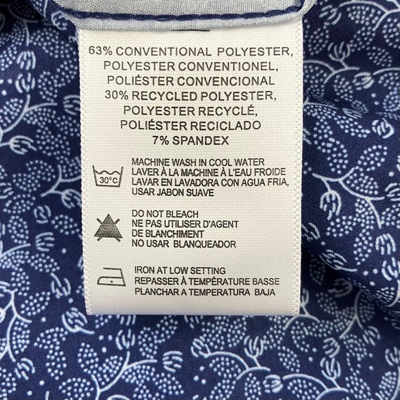 NWOT Report Collection Floral Short Sleeve Shirt - Picture 5 of 7